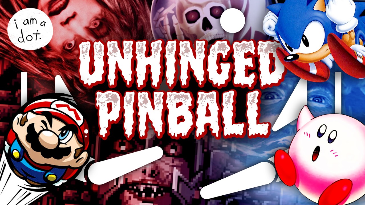 link: i am a dot. – the unreality of UNHINGED pinball